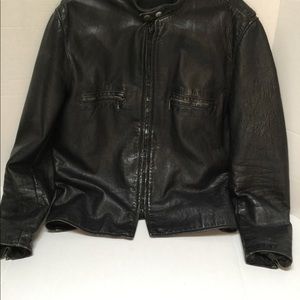Vintage 1950’s Leather Motorcycle Jacket